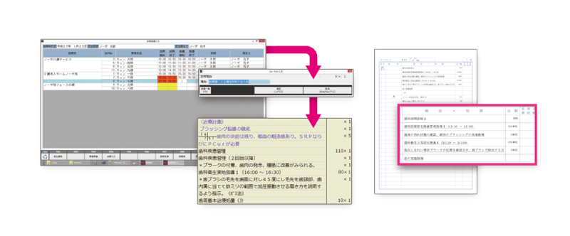 訪問実績入力